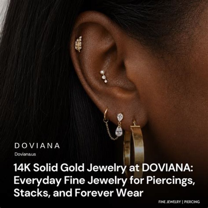 Is gold safe for piercings?