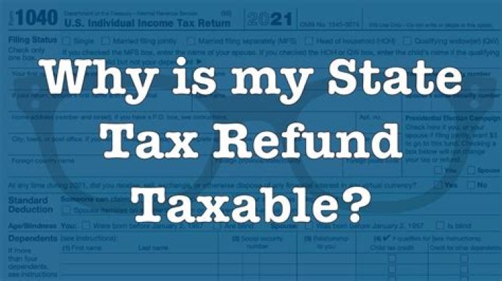 Is interest on state tax refund taxable?
