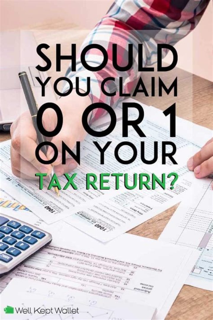 Is it better to claim 0 or 3 on taxes?