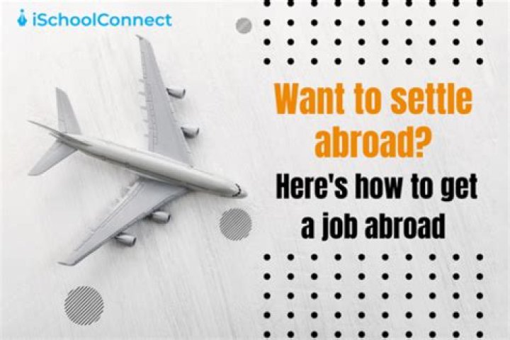 Is it possible to get a job abroad?
