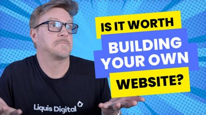 Is it worth building your own website?