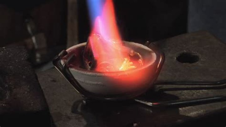 Is melting gold into jewelry a chemical change?