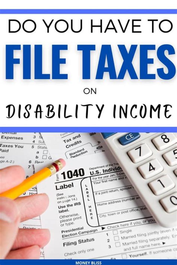 Is money received from disability taxable?