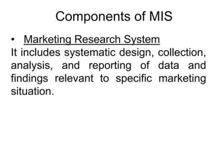 Is systematic design collection analysis and reporting of data relevant to a specific marketing situation?