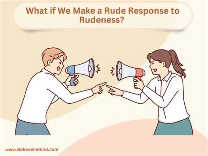 Is Thanks a rude response?