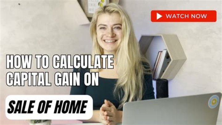 Is the sale of a house a capital gain?