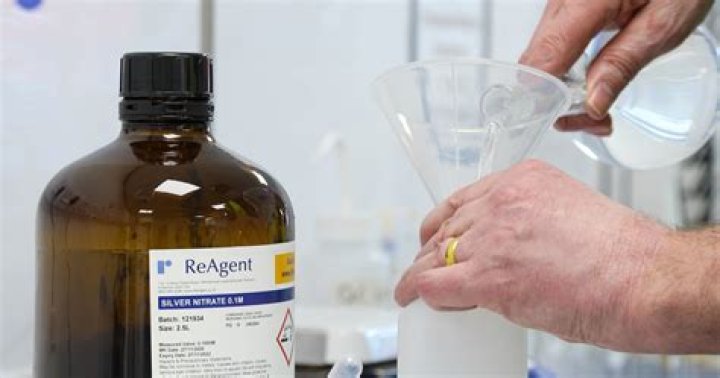 Is there a chemical test for silver?