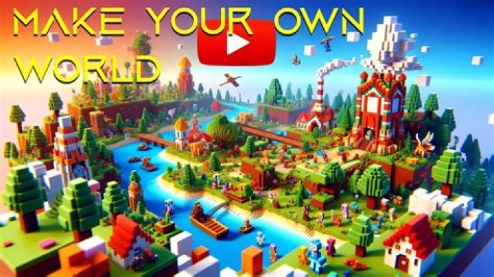 Is there a game where you can create your own world?