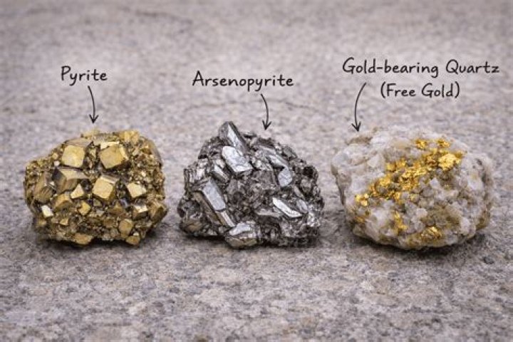 Is there any gold in pyrite?