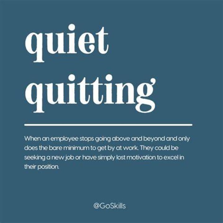 Is there anything wrong with quitting a job?