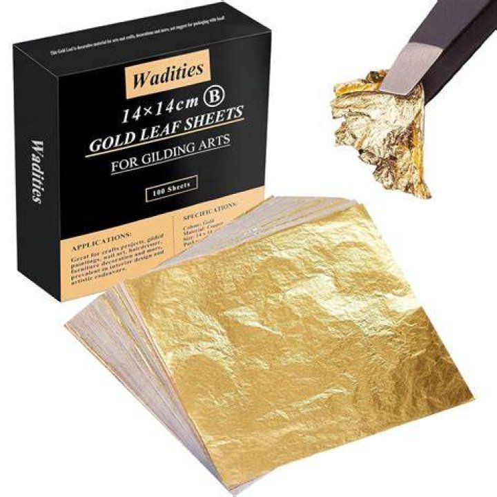 Is there fake gold leaf?