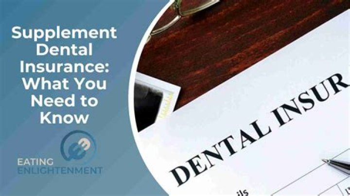 Is there such a thing as supplemental dental insurance?