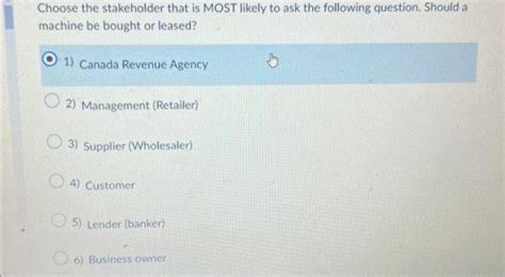 Should a machine be bought or leased?