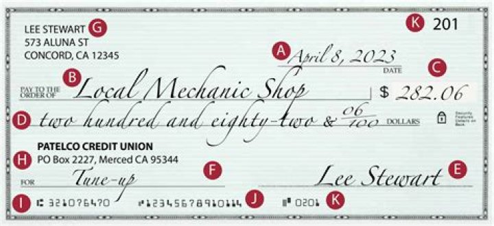 Should cashiers check be signed?