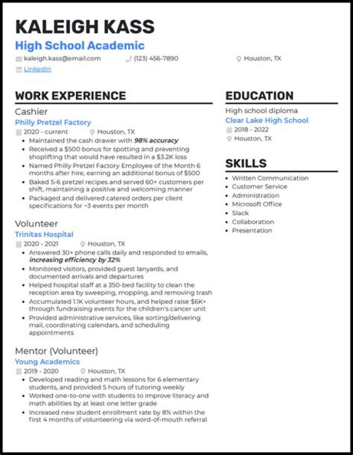 Should I include school in my resume?