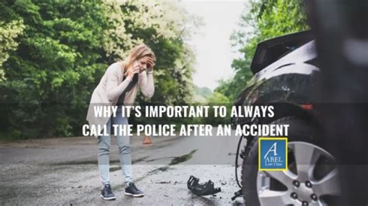 Should you always call the police after a car accident?