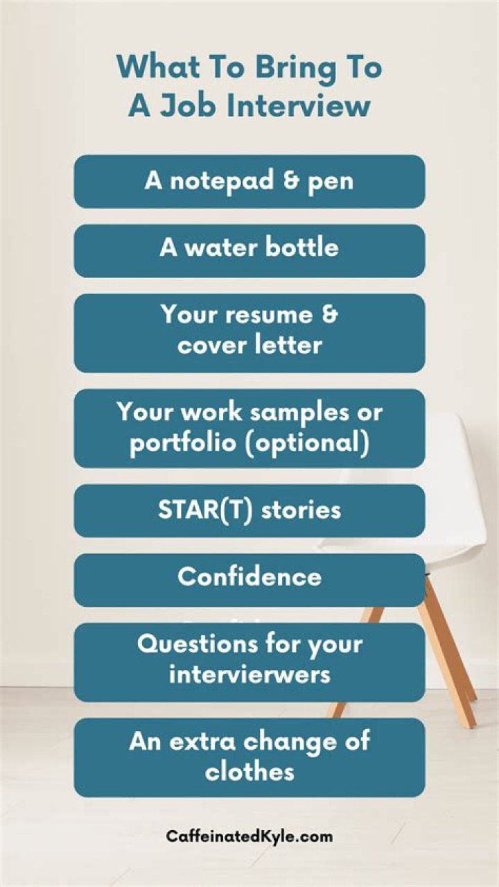 Should you bring your ID to a job interview?