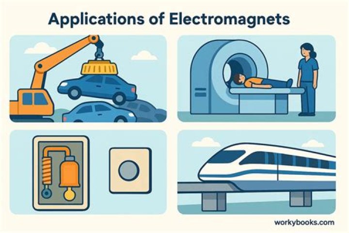 What are 5 everyday uses of electromagnets?
