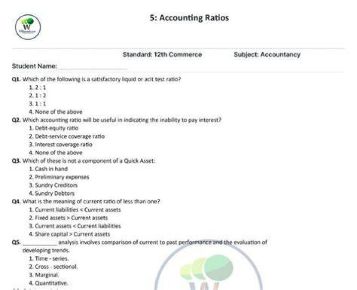 What are accounting questions?