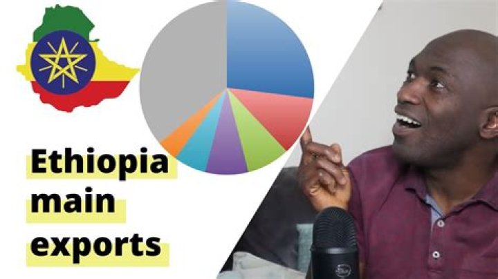 What are major exports of Ethiopia?