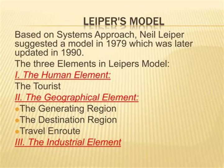 What are the 3 elements of leipers model?