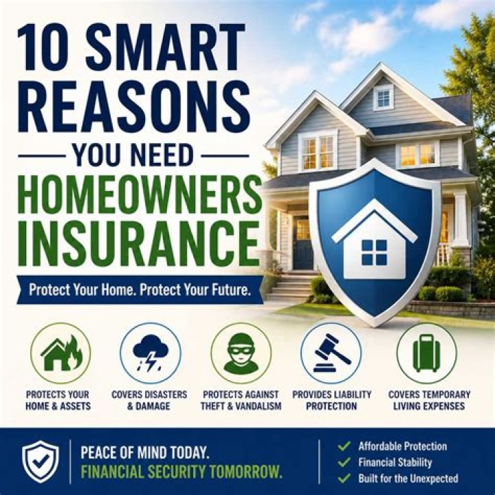 What are the 3 reasons you need homeowners insurance?