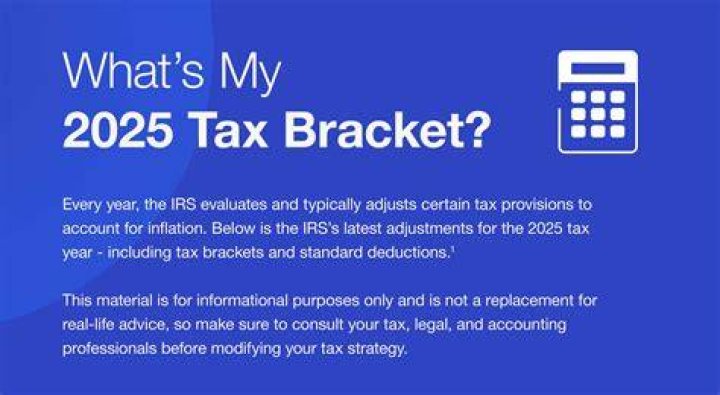 What are the 5 tax brackets?