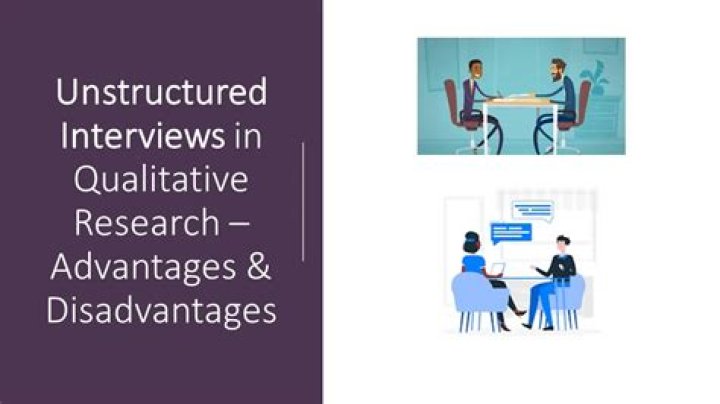 What are the advantages and disadvantages of a unstructured interview?