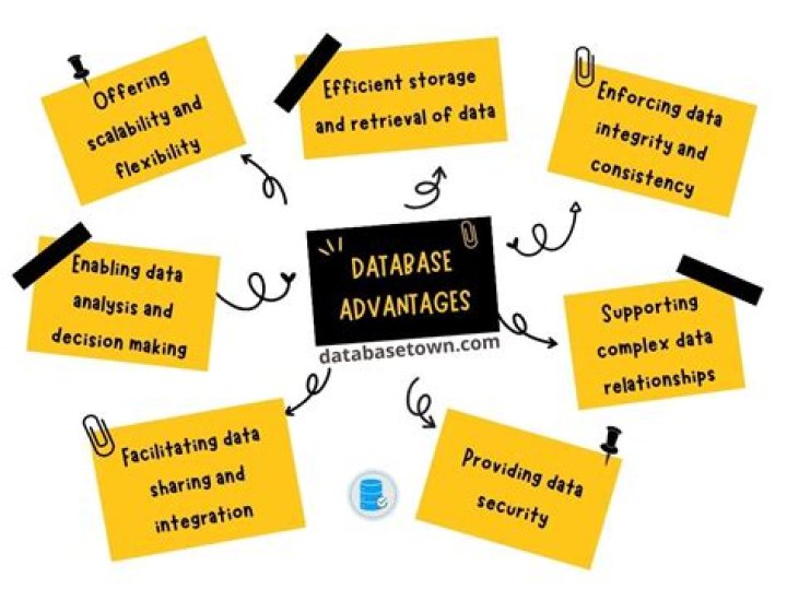What are the advantages of using a database?