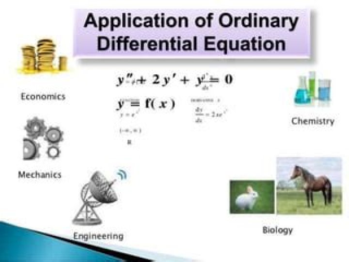 What are the applications of ordinary differential equations?