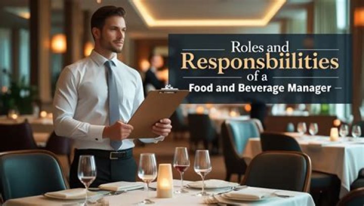 What are the duties of a food and beverage supervisor?