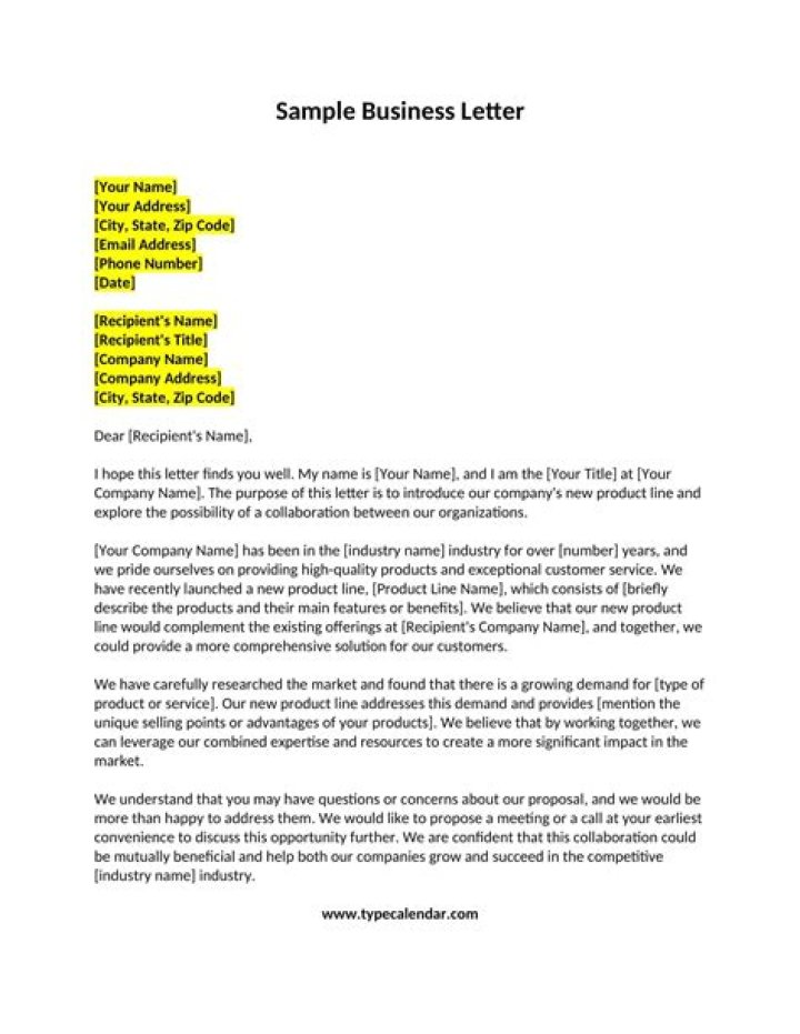What are the important points to make business letters effective?