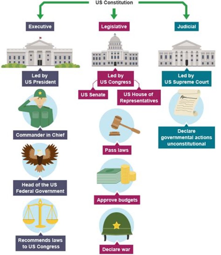 What are the institutions in the US?