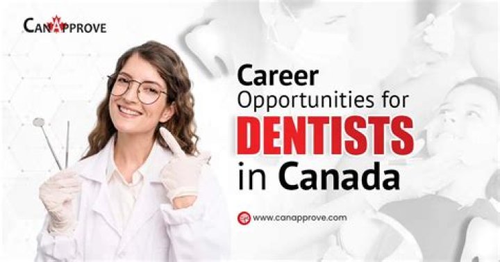 What are the job opportunities for dentists?