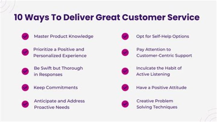 What are the key factors to ensure you provide good customer service?