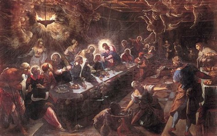What are the main themes of the Last Supper discourses?