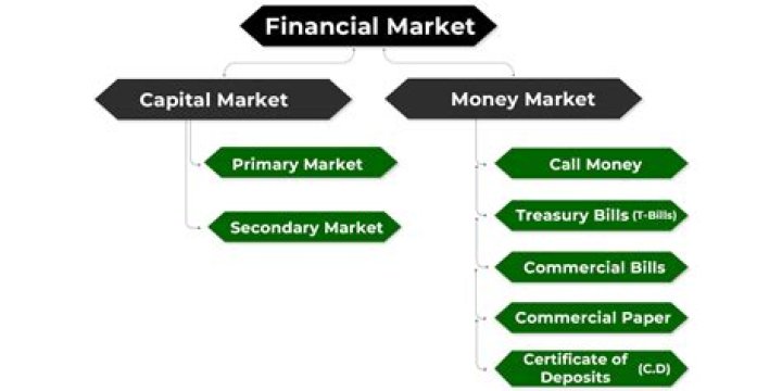 What are the main types of financial markets?
