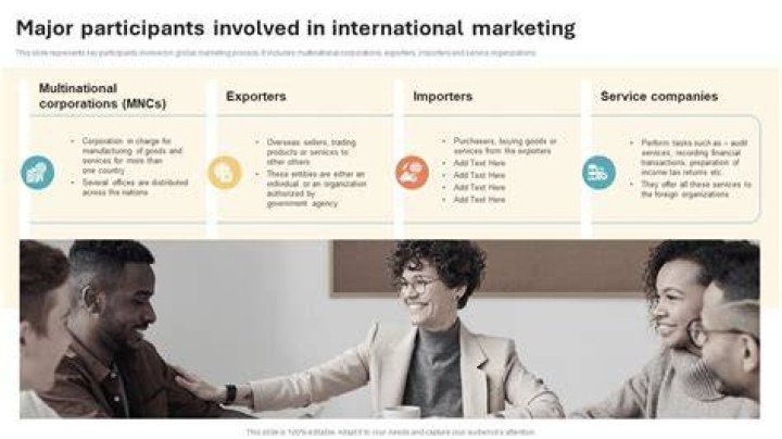 What are the major participants in international business?