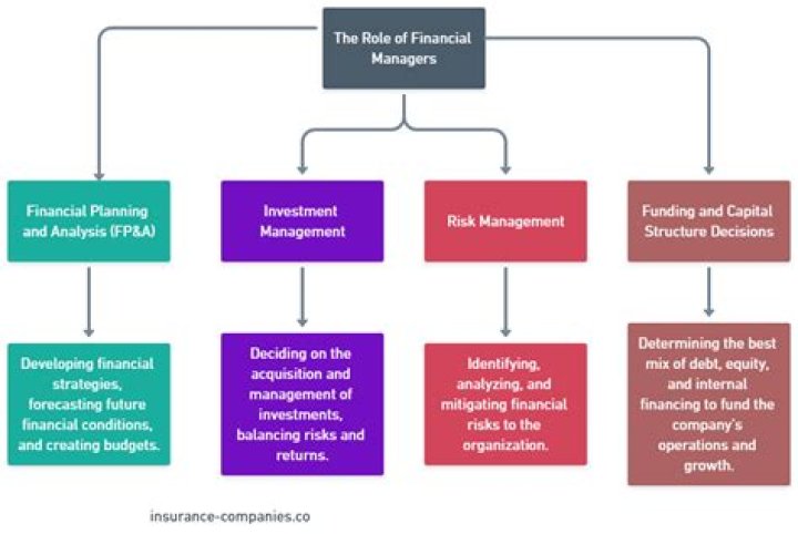 What are the primary responsibilities of the financial manager quizlet?