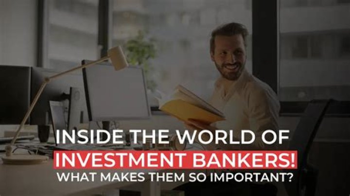 What are the roles of an investment banker?
