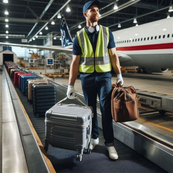 What are the three main jobs of baggage handling?