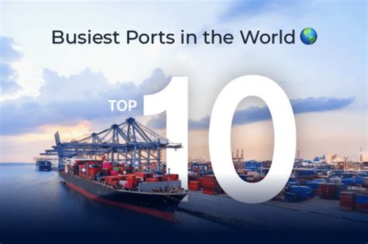 What are the top 2 busiest ports in the world?