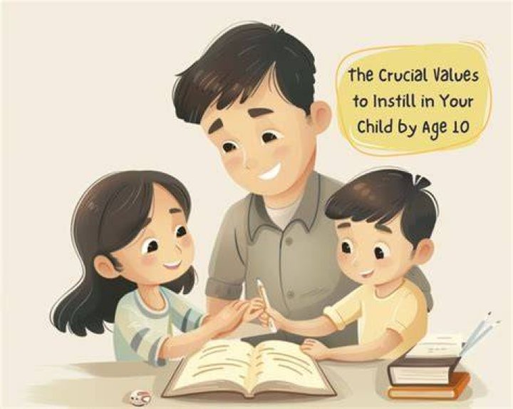 What are the top 3 values a parent should instill in their child?