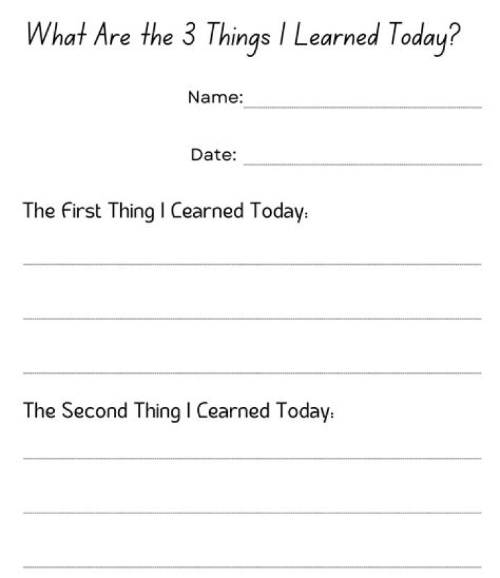 What are three 3 things you learned about interviews?
