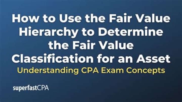 What assets are valued at fair value?