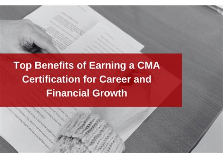 What benefits does the CMA certification provide?