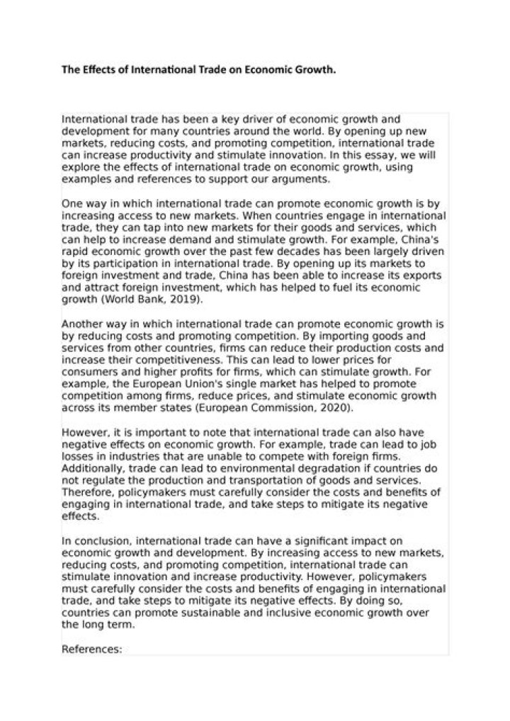 What best explains the effect of international trade on American industries?