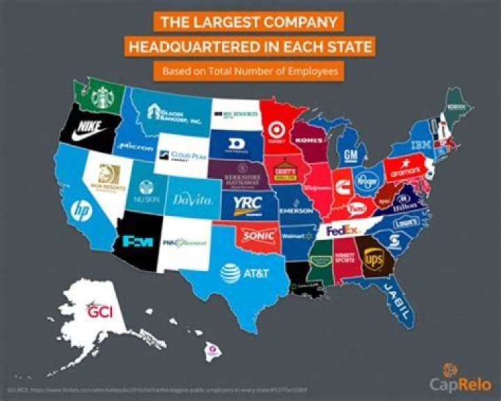 What companies are headquartered California?