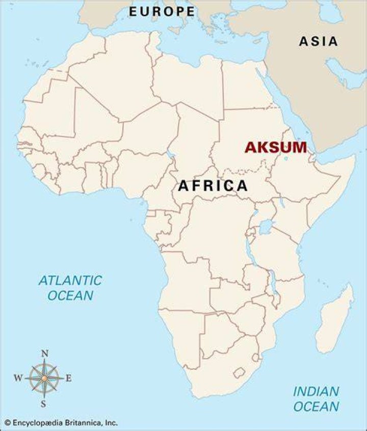 What countries trade with Aksum?