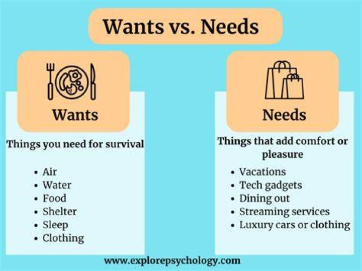 What customer wants means?